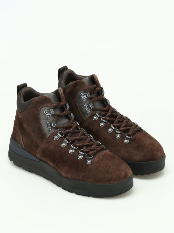 suede hiker ankle boots