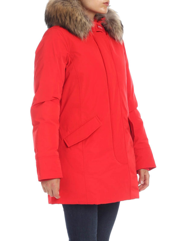 woolrich real fur