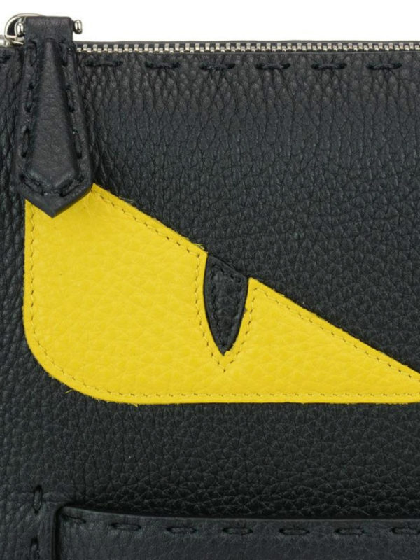 fendi eye clutch