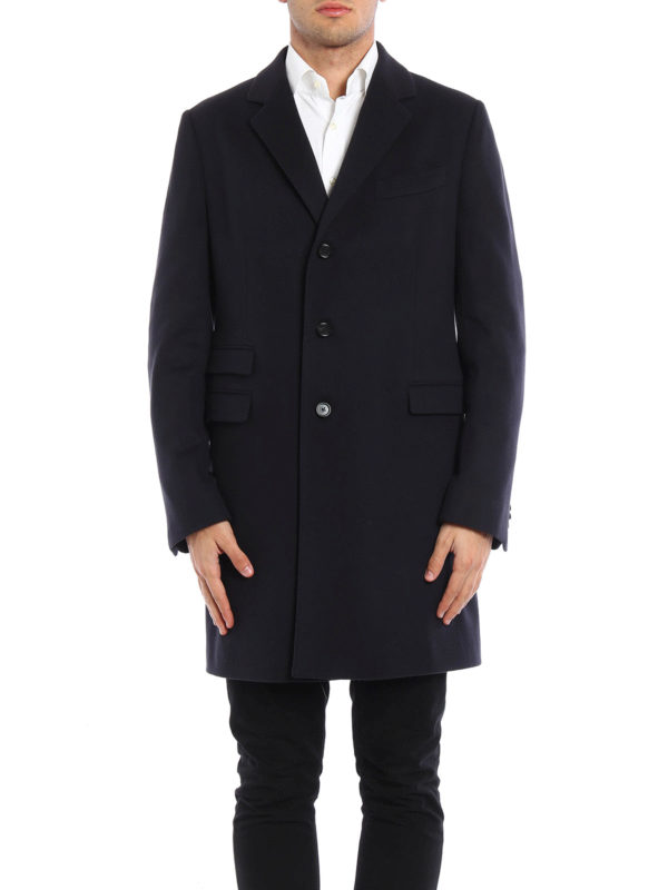 zegna wool coat