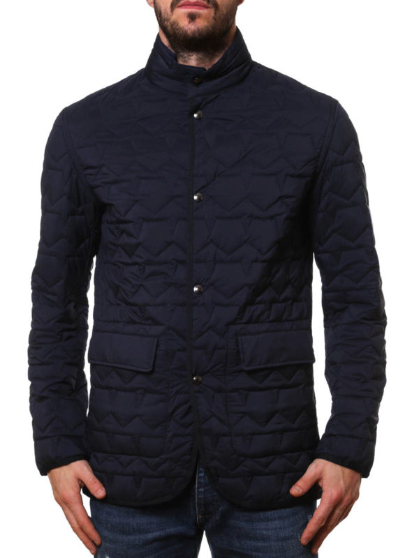 zegna quilted jacket