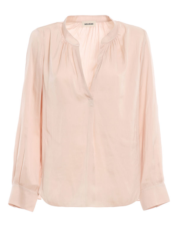 Blouses Zadig&Voltaire - Tink satin blouse - WJCP3206FROSE | iKRIX.com