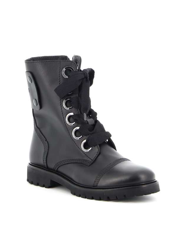 zadig and voltaire combat boots