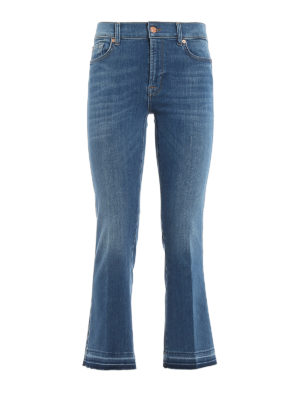 7 FOR ALL MANKIND: Jeans boot-cut - Jeans Boot-Cut - Lavado Medio