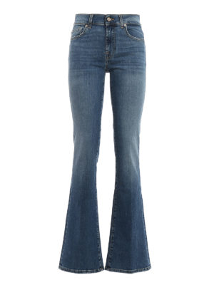 7 FOR ALL MANKIND: Jeans boot-cut - Jeans Boot-Cut - Lavado Medio
