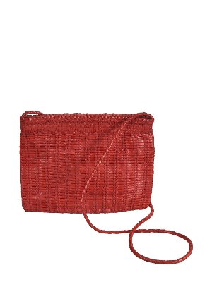 DRAGON DIFFUSION: clutches - Bali Large clutch bag in red
