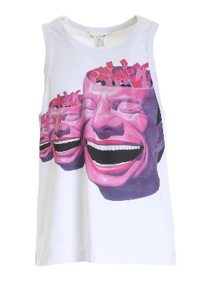 comme de garcon crop top