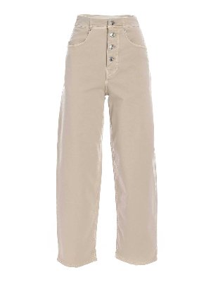 DEPARTMENT 5: flared jeans - Margie jeans in sand color