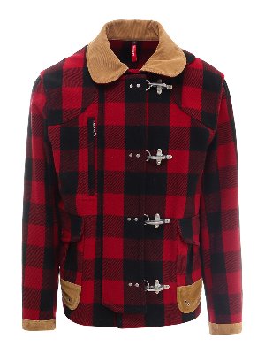 FAY: casual jackets - Wool 4 Ganci jacket