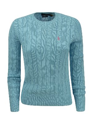 ralph lauren crew neck jumper womens