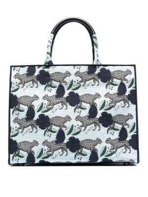 Totes bags Furla - Opportunity L tote bag in jacquard fabric ...