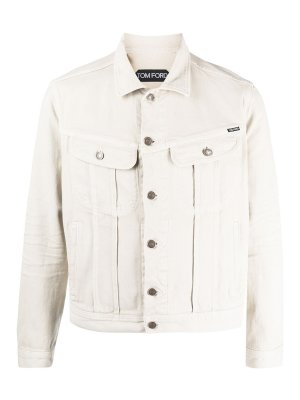 Tom Ford denim jacket for men's | Shop online at iKRIX