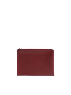 Acne Studios: Bolso clutch - Bolso Clutch - Rojo