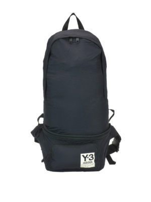 ADIDAS Y-3: zaini - Zaino in nylon richiudibile a marsupio