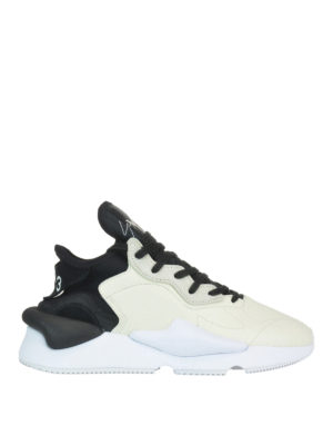 ADIDAS Y-3: sneakers - Sneakers Y-3 Kaiwa in pelle e tessuto