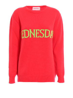 Alberta Ferretti: crew necks - Rainbow Week Wednesday sweater