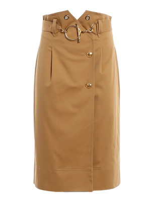 ALBERTA FERRETTI: Faldas media pierna y semilargas - Falda Semilarga - Camel