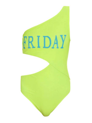 ALBERTA FERRETTI: costumi interi - Costume intero monospalla Friday