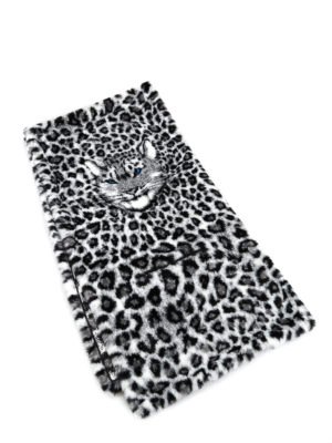 ALBERTA FERRETTI: Stole & Scialli - Stola in eco pelliccia leopardata