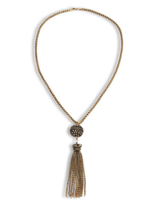 Alcozer: Collane - Collana in bronzo con strass