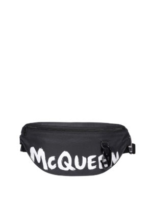 ALEXANDER MCQUEEN: belt bags - Fabric belt bag