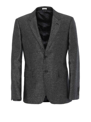 ALEXANDER MCQUEEN: giacche blazer - Blazer monopetto in lana e lurex
