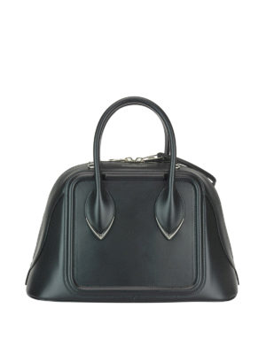ALEXANDER MCQUEEN: bauletti - Pinter bag in pelle
