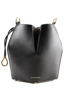 ALEXANDER MCQUEEN: Secchielli - Borsa nera The Bucket Bag