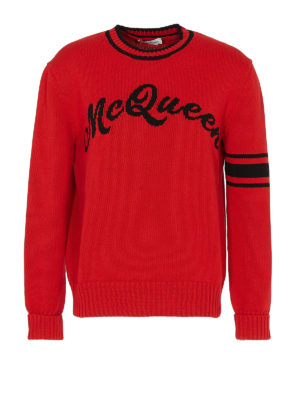 ALEXANDER MCQUEEN: crew necks - Tricot crew neck sweater