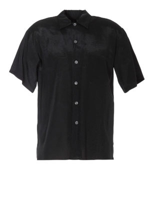 ALEXANDER MCQUEEN: shirts - Maxi embroidery viscose shirt