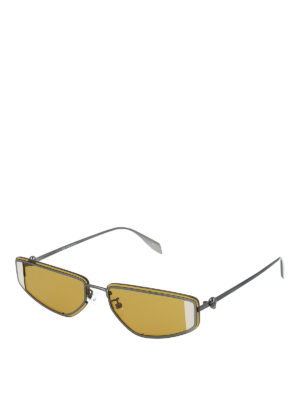 ALEXANDER MCQUEEN: sunglasses - Squared sunglasses