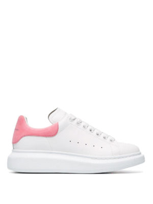 ALEXANDER MCQUEEN: sneakers - Sneaker Oversized con tallone rosa