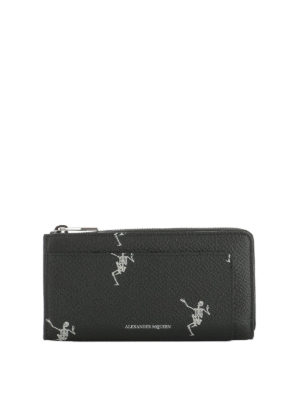 ALEXANDER MCQUEEN: portafogli - Portafoglio Dancing Skeleton