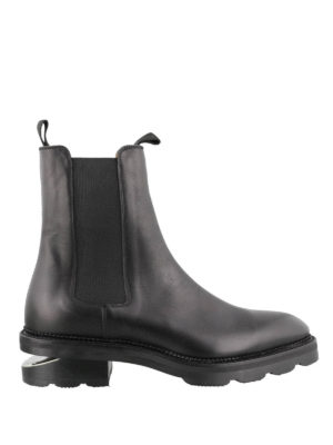 ALEXANDER WANG: ankle boots - Andy leather pull-on ankle boots