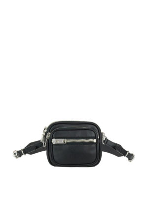 ALEXANDER WANG: marsupi - Marsupio Attica con zip multiple