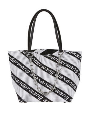 ALEXANDER WANG: Secchielli - Secchiello Roxy S in tessuto con logo