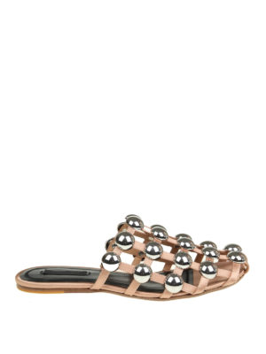 ALEXANDER WANG: sabot - Sabot Amelia in raso