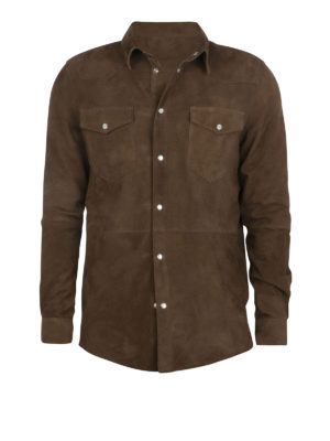 Altea: leather jacket - Shirt style leather jacket