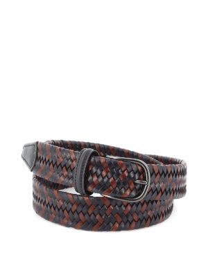 Anderson's: belts - Woven leather belt
