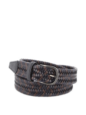 Anderson's: belts - Woven leather belt