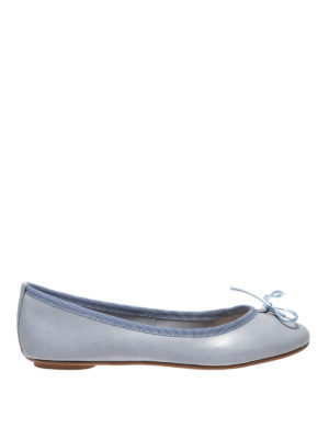 ANNA BAIGUERA: ballerine - Ballerine Annette Flex in pelle azzurra