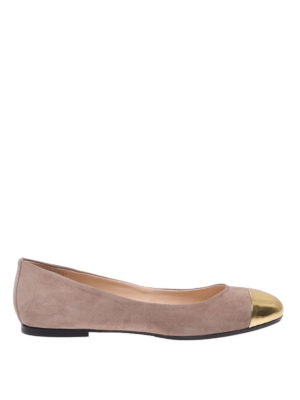 ANNA BAIGUERA: ballerine - Ballerine Annina Flex in camoscio