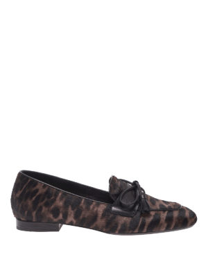 ANNA BAIGUERA: Mokassins und Slippers - Mokassins - Animal