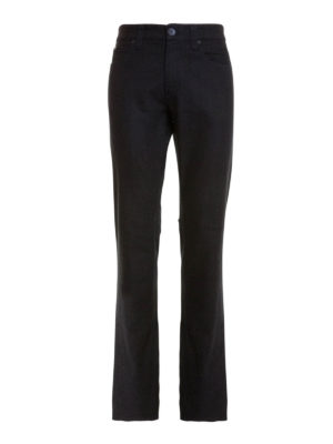 ARMANI COLLEZIONI: jeans bootcut - Jeans bootcut 5 tasche in denim