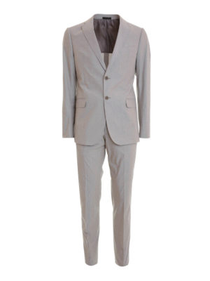 Armani Collezioni: casual suits - Stretch cotton pinstriped suit