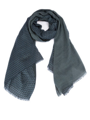 Armani Collezioni: scarves - Geometric patterned scarf