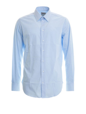 ARMANI COLLEZIONI: camicie - Camicia slim fit in misto cotone