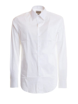 ARMANI COLLEZIONI: camicie - Camicia modern fit in misto cotone
