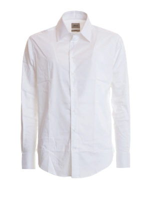 ARMANI COLLEZIONI: camicie - Camicia slim fit classica in cotone