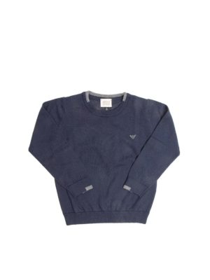 Armani Jr: Turtlenecks & Polo necks - Crew neck sweater